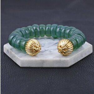 Tory Burch Bracelet Roxanne Resin Cuff Open Bracelet Women Jewelry Big Bracelet